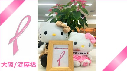 【大阪/淀屋橋】ピンクリボン月間☆乳がんについて考えよう！
