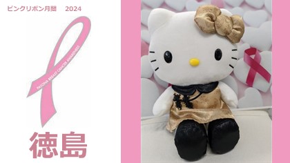 【徳島】2024年ピンクリボン運動開催中