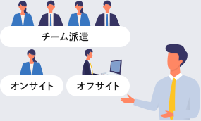 課題に合わせたサービス提案力