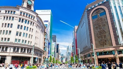 銀座エリアで働く