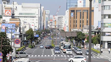 JR宇都宮駅周辺で働く