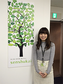 「時間をかけてつくったものが実際に“カタチ”になったとき、めっちゃうれしい!!やりがいのあるお仕事です」