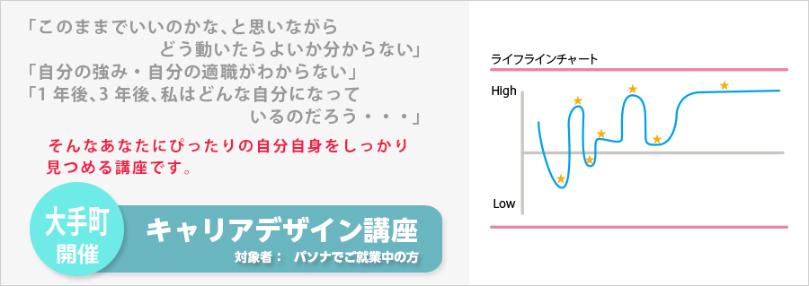 【大手町】 キャリアデザイン講座