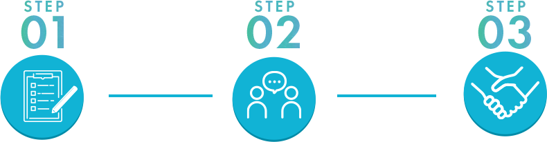 STEP01 STEP02 STEP03