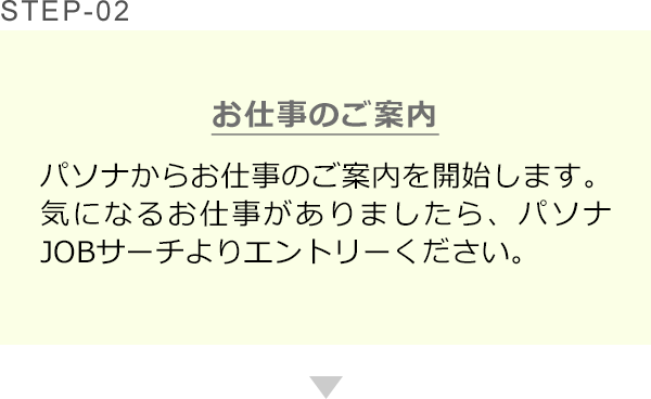 お仕事のご案内