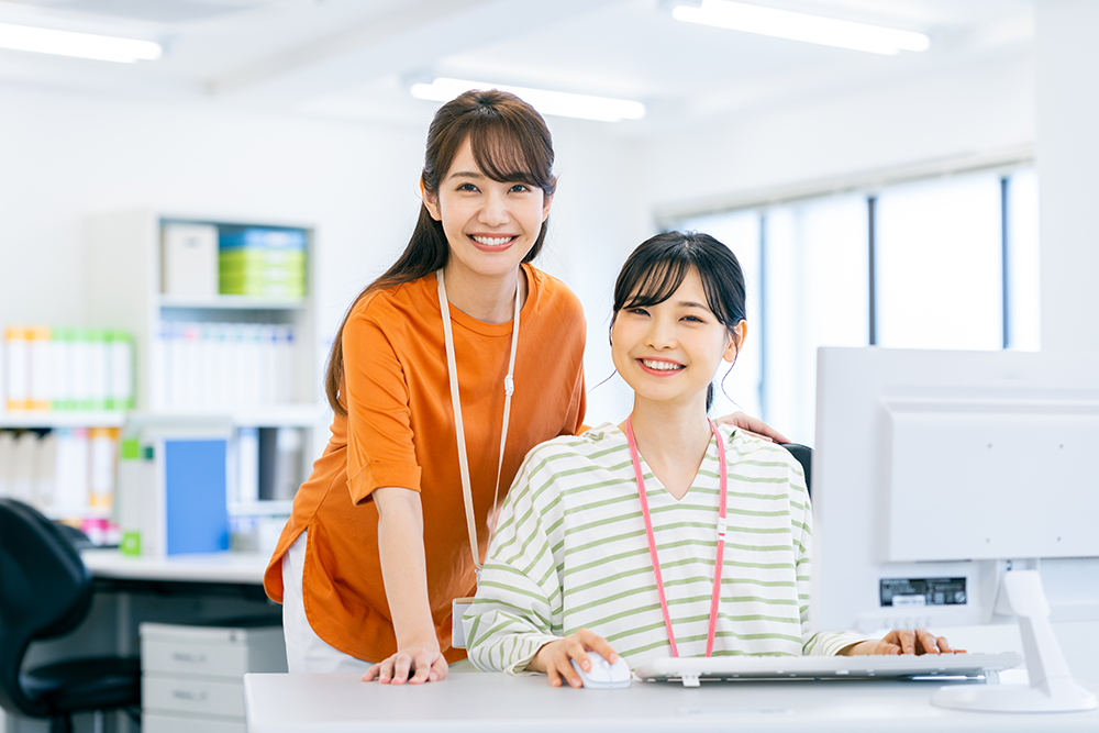 特徴01：トライアル就業で納得の転職を