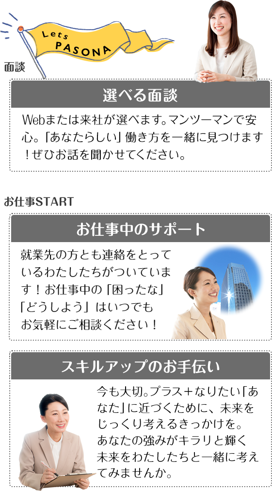 派遣求人 人材派遣の仕事情報 パソナjobサーチ 全国版